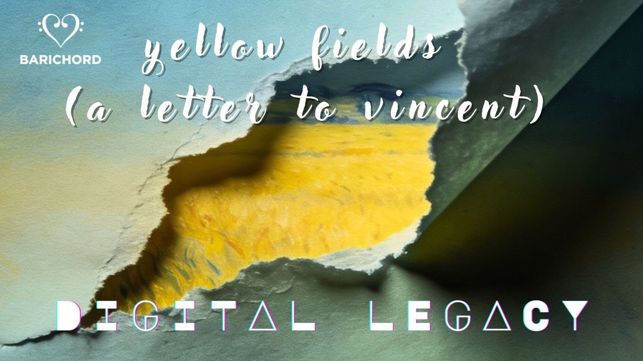Yellow fields a letter to vincent