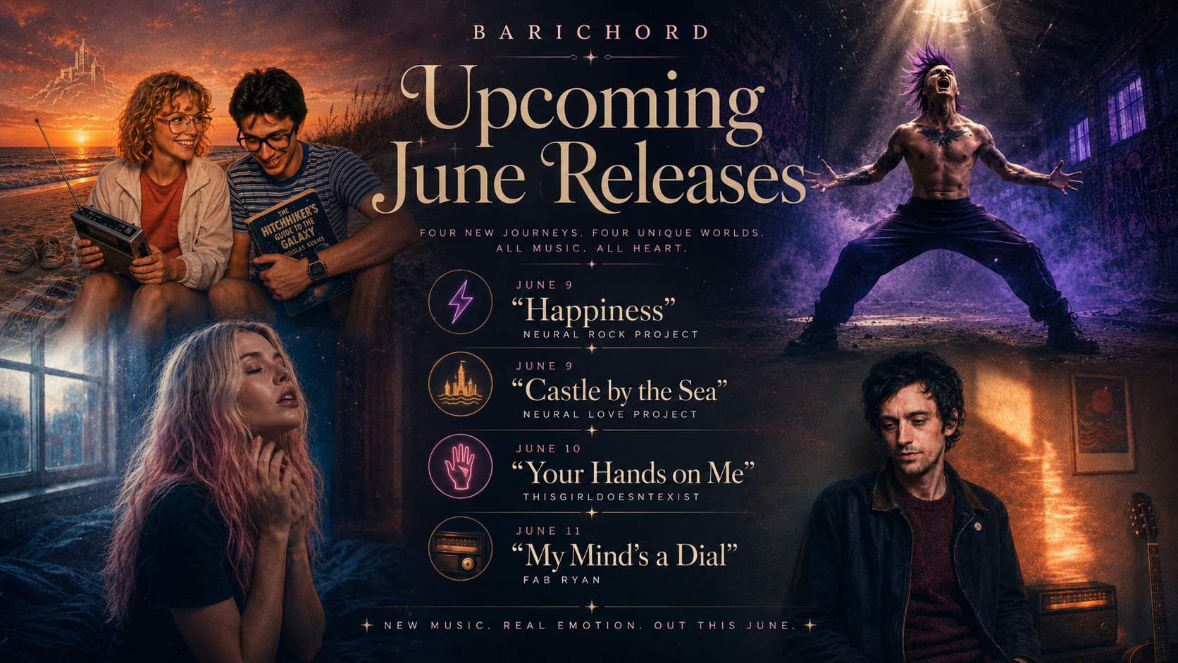Upcoming new releases barichor june 2026