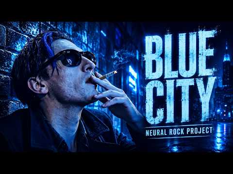 Neural Rock Project — Blue City - Neural Rock Project | Official Music Video | Dark Synthwave / Cyberpunk