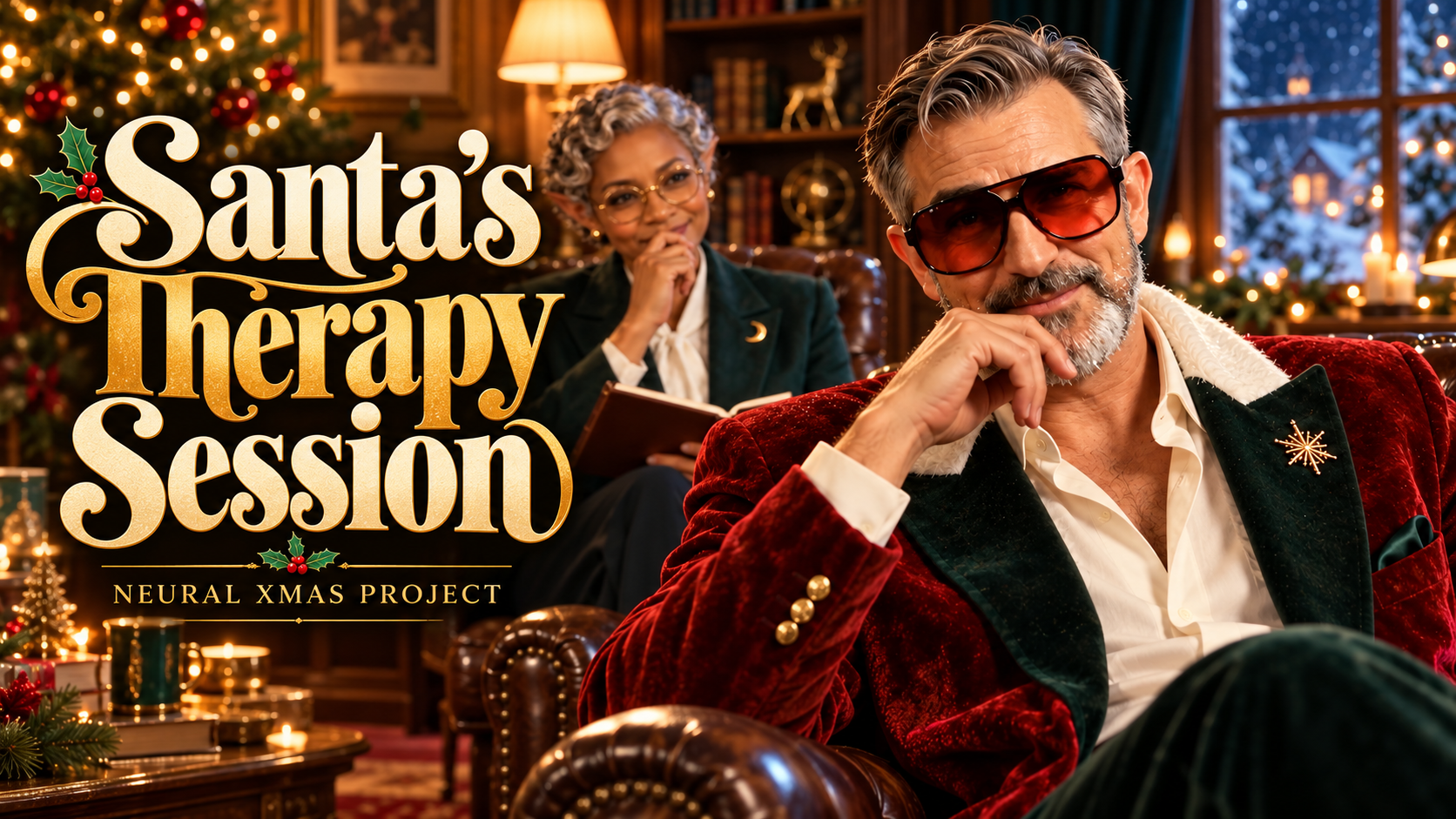 Santa's therapy session